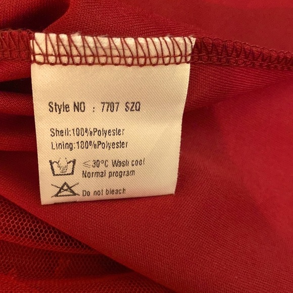 🌷EVER Pretty🌷Sheer Floral Sequin Mermaid Fishtail Style Dress - Picture 15 of 15